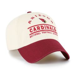 Arizona Cardinals '47 Windham Clean Up Adjustable Hat Natural - 47 brand