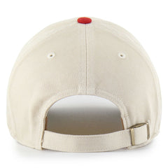 San Francisco 49ers '47 Fairfield MVP Throwback Adjustable Hat Cream/Scarlet - 47 brand