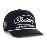 Las Vegas Raiders '47 Foundational Hitch Adjustable Hat Black - 47 brand