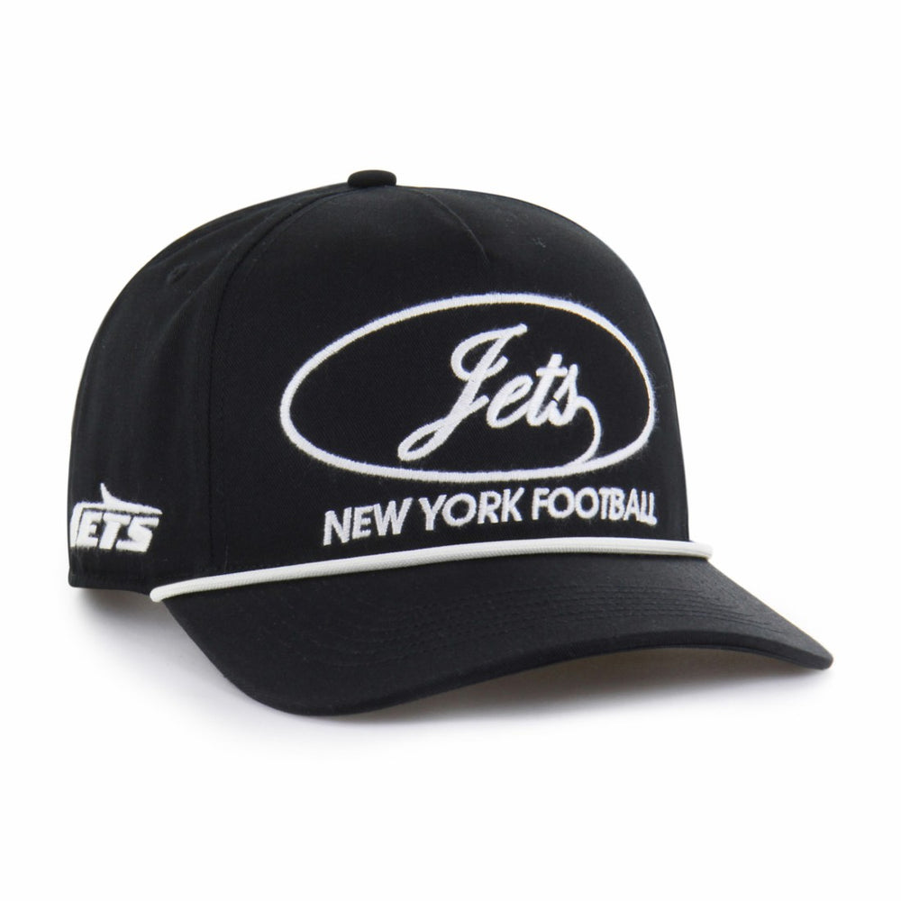 New York Jets '47 Foundational Hitch Adjustable Hat Black - 47 brand