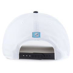 Miami Dolphins '47 Suburbia Hitch Two-Tone Adjustable Hat White/Black - 47 brand