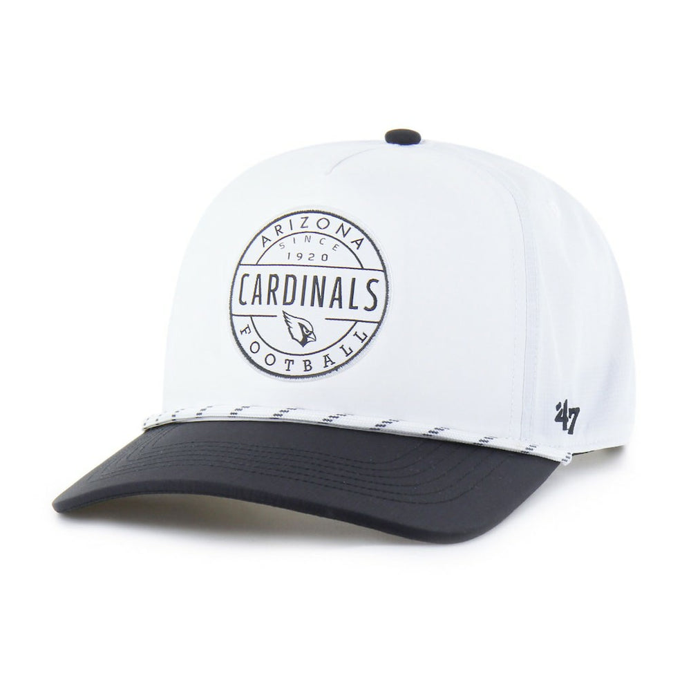 Arizona Cardinals '47 Suburbia Hitch Two-Tone Adjustable Hat White/Black - 47 brand