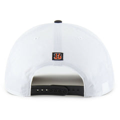 Cincinnati Bengals '47 Suburbia Hitch Two-Tone Adjustable Hat White/Black - 47 brand