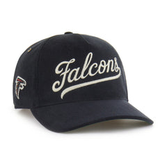 Atlanta Falcons '47 Golden Age Corduroy Hitch Adjustable Hat Black - 47 brand