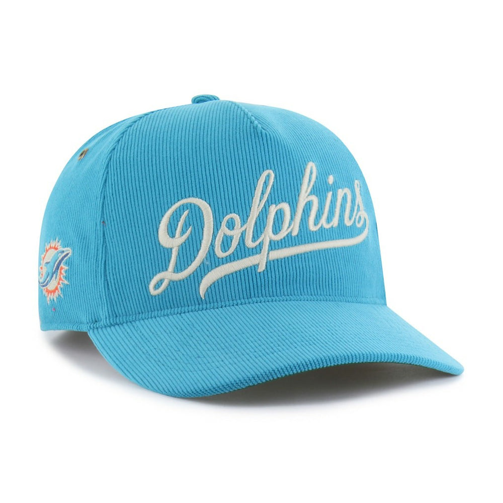 Miami Dolphins '47 Golden Age Corduroy Hitch Adjustable Hat Aqua - 47 brand