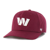 Washington Commanders '47 Foundational Franchise Fitted Hat Burgundy - 47 brand