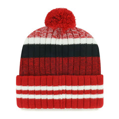 San Francisco 49ers '47 Quiver Cuffed Knit Hat with Pom - 47 brand