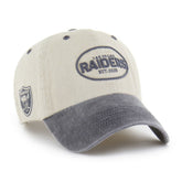 Las Vegas Raiders '47 Breaking Trail Clean Up Adjustable Hat Khaki - 47 brand