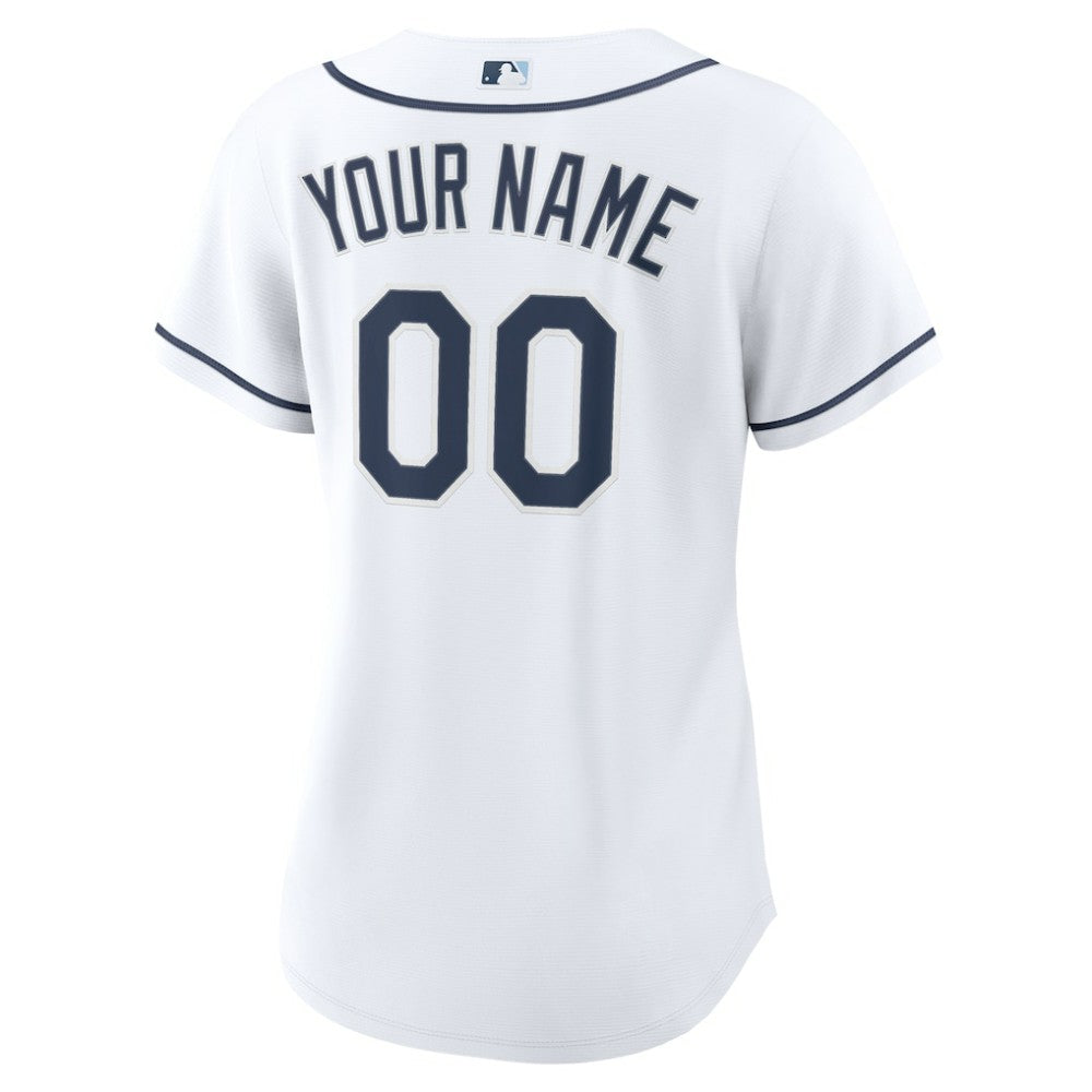 Tampa Bay Rays Nike Women's Home Custom Replica 2.0 Jersey - White | MLB Jerseys