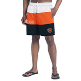 Chicago Bears G-III Sports by Carl Banks Sunrise Volley Swim Shorts Navy/Orange - NFL