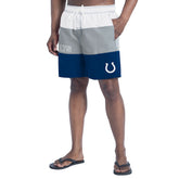 Indianapolis Colts G-III Sports by Carl Banks Sunrise Volley Swim Shorts Royal/Gray - NFL