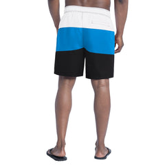 Carolina Panthers G-III Sports by Carl Banks Sunrise Volley Swim Shorts Black/Blue - NFL