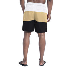 New Orleans Saints G-III Sports by Carl Banks Sunrise Volley Swim Shorts Black/Gold - NFL