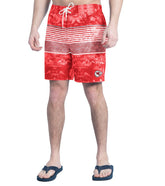 Kansas City Chiefs G-III Sports by Carl Banks Horizon Volley Swim Shorts Red/Gray - NFL