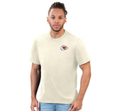 Kansas City Chiefs Margaritaville Wastin' Away T-Shirt Cream - NFL