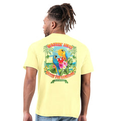 Pittsburgh Steelers Margaritaville Wastin' Away T-Shirt Yellow - NFL