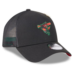 Baltimore Orioles New Era 2025 Big League Chew A-Frame 9FORTY Adjustable Trucker Hat Online