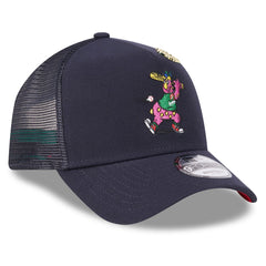 Cleveland Guardians New Era 2025 Big League Chew A-Frame 9FORTY Adjustable Trucker Hat On Sale