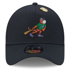 Detroit Tigers New Era 2025 Big League Chew A-Frame 9FORTY Adjustable Trucker Hat Clearance