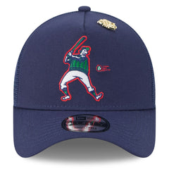 Milwaukee Brewers New Era 2025 Big League Chew A-Frame 9FORTY Adjustable Trucker Hat Sale