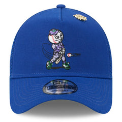 New York Mets New Era 2025 Big League Chew A-Frame 9FORTY Adjustable Trucker Hat On Sale
