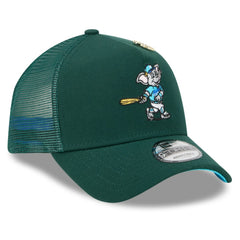 Athletics New Era 2025 Big League Chew A-Frame 9FORTY Adjustable Trucker Hat On Sale