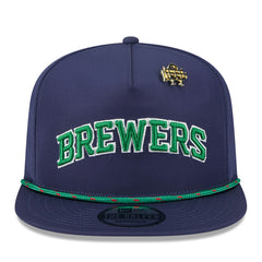 Milwaukee Brewers New Era 2025 Big League Chew Golfer Snapback Hat Clearance