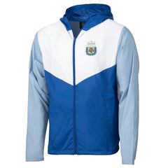 Argentina National Team Block Pro Full-Zip Windbreaker Jacket - Royal