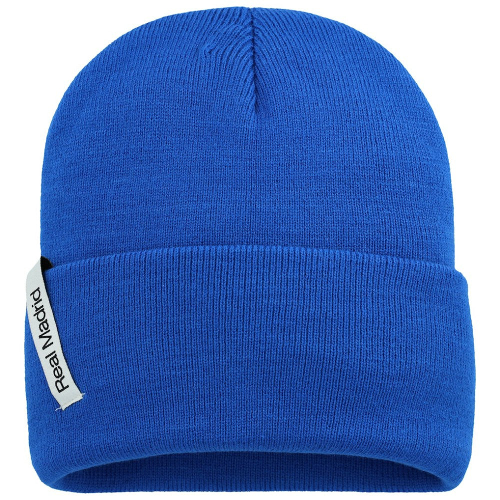 Real Madrid Sport Design Sweden Mountain Cuffed Knit Hat - Royal