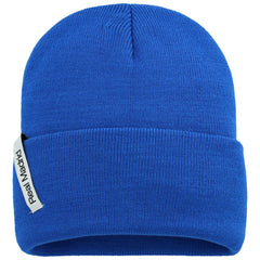 Real Madrid Sport Design Sweden Mountain Cuffed Knit Hat - Royal