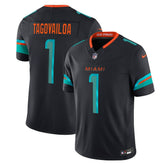 Tua Tagovailoa Miami Dolphins 2025 Rivalries Collection Limited Jersey Pitch Blue - Nike