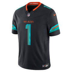 Tua Tagovailoa Miami Dolphins 2025 Rivalries Collection Limited Jersey Pitch Blue - Nike