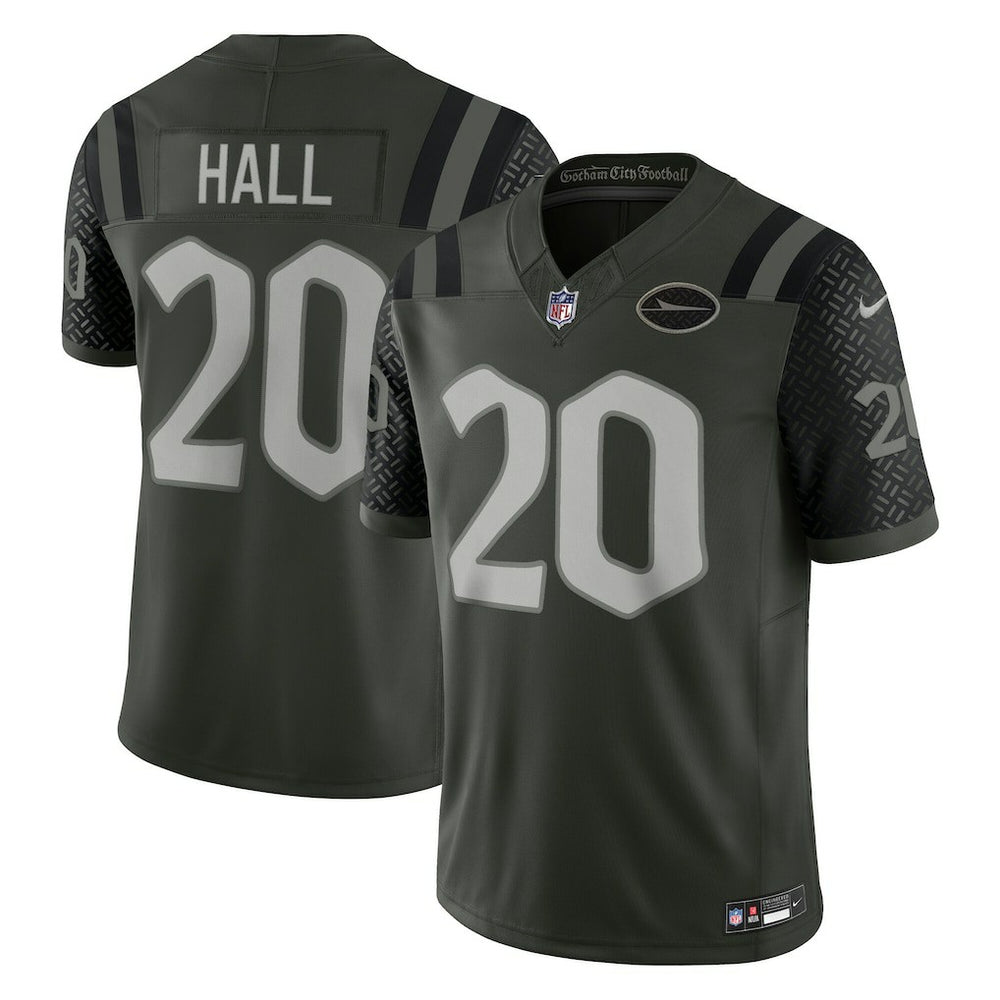 Breece Hall New York Jets 2025 Rivalries Collection Limited Jersey Gotham Green - Nike
