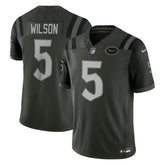 Garrett Wilson New York Jets 2025 Rivalries Collection Limited Jersey Gotham Green - Nike