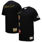 NBA - Golden State Warriors Black Out Collection Vintage Premium T-Shirt - Black