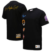 NBA - Los Angeles Lakers Black Out Collection Vintage Premium T-Shirt - Black