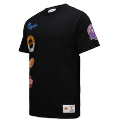 NBA - Los Angeles Lakers Black Out Collection Vintage Premium T-Shirt - Black