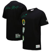 NBA - Boston Celtics Black Out Collection Vintage Premium T-Shirt - Black