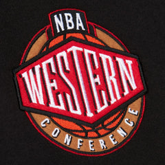 Mitchell & Ness - Golden State Warriors Hardwood Classics Blackout Collection Pullover Hoodie - Black