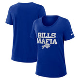 Buffalo Bills Women's 2025 Rivalries Collection Slub Dri-FIT T-Shirt Royal - Nike