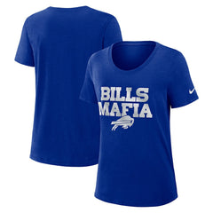 Buffalo Bills Women's 2025 Rivalries Collection Slub Dri-FIT T-Shirt Royal - Nike
