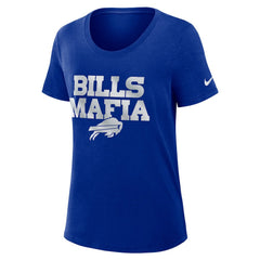 Buffalo Bills Women's 2025 Rivalries Collection Slub Dri-FIT T-Shirt Royal - Nike