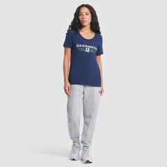 Seattle Seahawks Women's 2025 Rivalries Collection Slub Dri-FIT T-Shirt College Navy - Nike