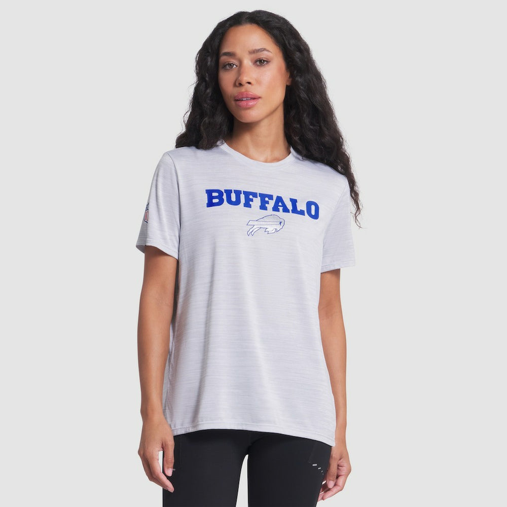 Buffalo Bills Women's 2025 Rivalries Collection Sideline Velocity Dri-FIT T-Shirt White - Nike