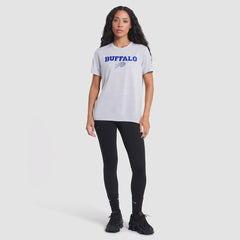 Buffalo Bills Women's 2025 Rivalries Collection Sideline Velocity Dri-FIT T-Shirt White - Nike