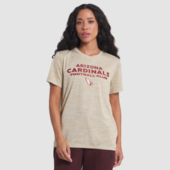 Arizona Cardinals Women's 2025 Rivalries Collection Sideline Velocity Dri-FIT T-Shirt Natural - Nike