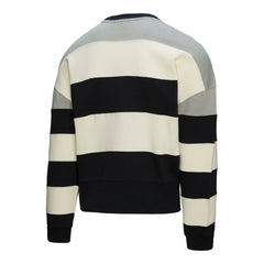 Los Angeles Dodgers Mitchell & Ness Women's Cooperstown Collection Blocked Fleece Pullover Sweatshirt- Gray/Black Sale