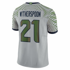 Devon Witherspoon Seattle Seahawks 2025 Rivalries Collection Limited Jersey Wolf Gray - Nike