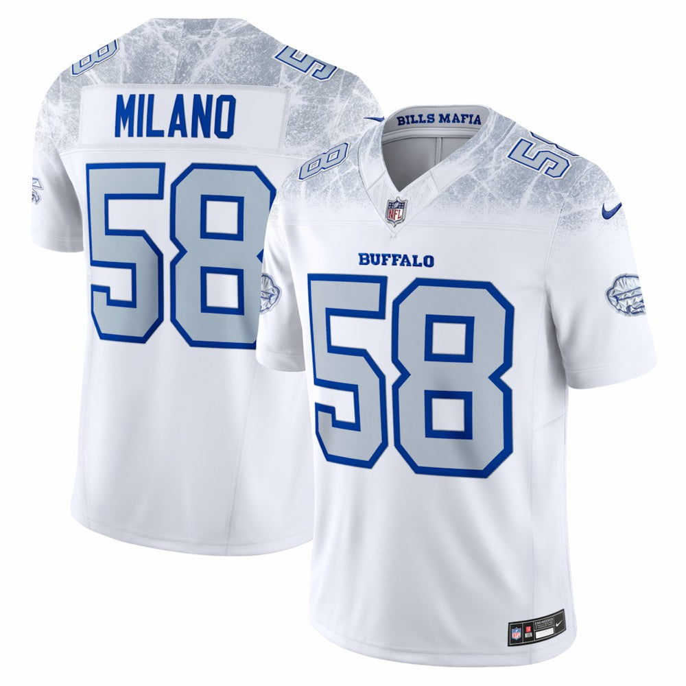 Matt Milano Buffalo Bills 2025 Rivalries Collection Limited Jersey White - Nike