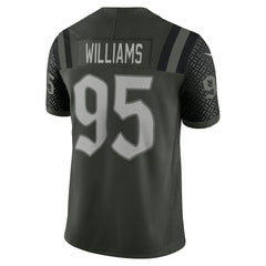 Quinnen Williams New York Jets 2025 Rivalries Collection Limited Jersey Gotham Green - Nike